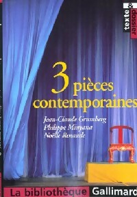Livrenpoche : Trois pièces contemporaines - Philippe Minyana, Noëlle Renaude - Livre