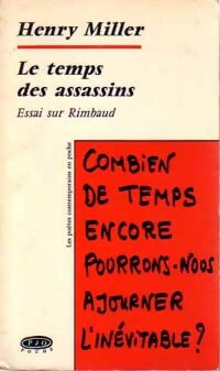 Le temps des assassins - Henry Miller - Livre