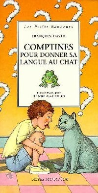 Livrenpoche : Comptines pour donner sa langue au chat - François David - Livre
