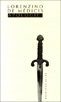 Livrenpoche : Apologie - Lorenzino De Médicis - Livre