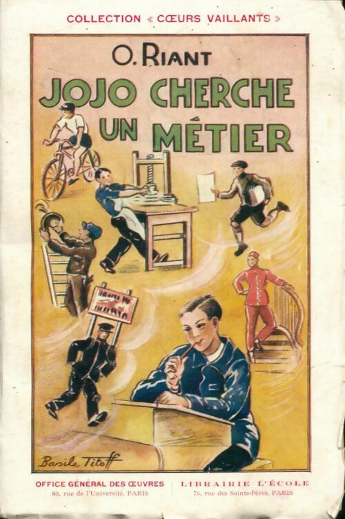 Livrenpoche : Jojo cherche un métier - O. Riant - Livre