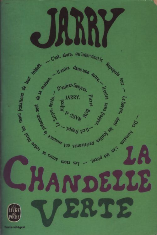La chandelle verte - Alfred Jarry - Livre