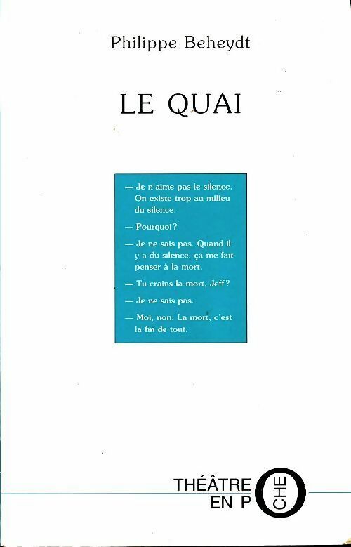 Livrenpoche : Le quai - Philippe Beheydt - Livre