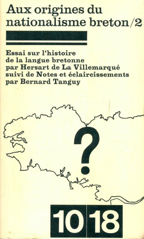 Livrenpoche : Aux origines du nationalisme breton Tome II - Inconnu - Livre