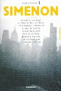Livrenpoche : Tout Simenon Tome I - Georges Simenon - Livre