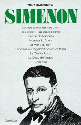 Livrenpoche : Tout Simenon Tome XXI - Georges Simenon - Livre