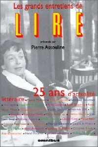Livrenpoche : Les grands entretiens de Lire (1975-2000) - Collectif - Livre