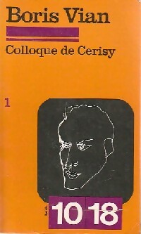 Livrenpoche : Colloque de Cerisy Tome I - Boris Vian - Livre
