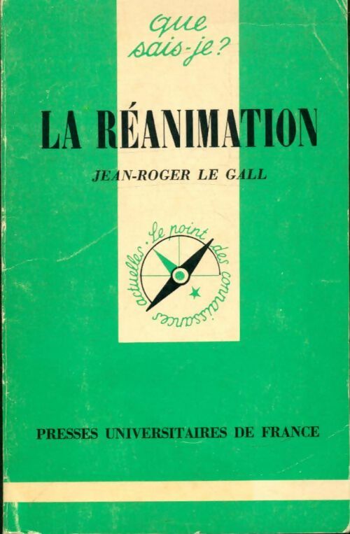 Livrenpoche : La réanimation - J.-R. Le Gall - Livre