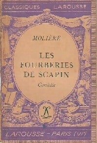 Les fourberies de Scapin - Molière -  Classiques Larousse - Livre