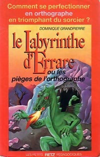 Livrenpoche : Le labyrinthe d'Errare - Dominique Grandpierre - Livre