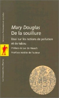 Livrenpoche : De la souillure - Mary Douglas - Livre