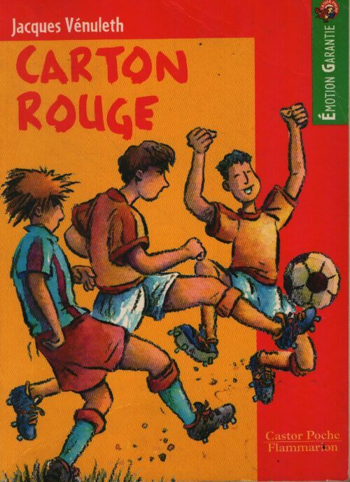 Carton rouge - Jacques Vénuleth - Livre