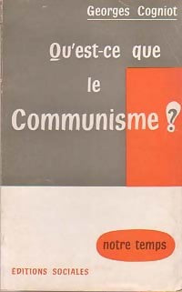 Livrenpoche : Qu'est ce que le communisme ? - Georges Cogniot - Livre
