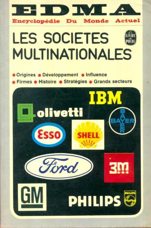 Livrenpoche : Les sociétés multinationales - E.D.M.A. - Livre