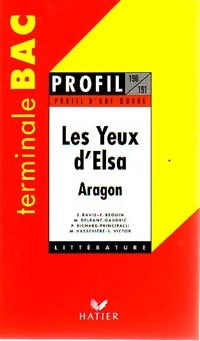 Les yeux d'Elsa - Louis Aragon -  Profil - Livre