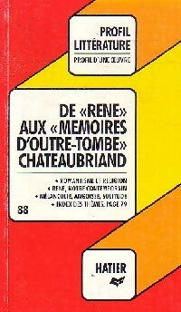 Livrenpoche : Atala / René / Mémoires d'outre-tombe - François René Chateaubriand - Livre