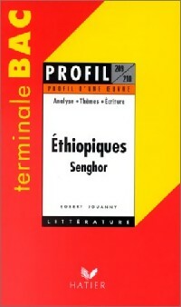 Ethiopiques - Leopold Sedar Senghor -  Profil - Livre