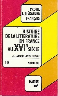 Livrenpoche : Histoire de la littérature française au XVIe siècle - X - Livre