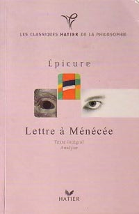 Livrenpoche : Lettre à Ménécée - Epicure - Livre