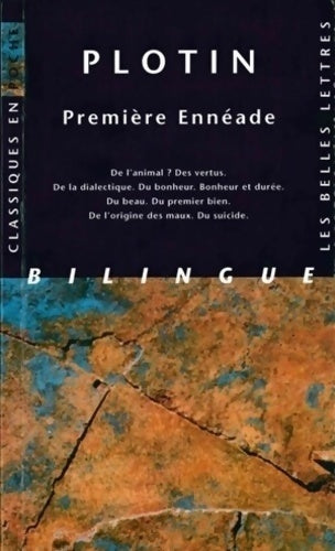 Livrenpoche : Ennéade Tome I - Plotin - Livre