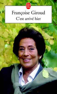 Livrenpoche : C'est arrivé hier - Françoise Giroud - Livre