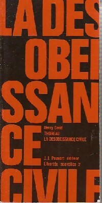 Livrenpoche : La désobéissance civile - Henry David Thoreau - Livre