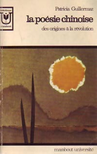 Livrenpoche : La poésie chinoise - Patricia Guillermaz - Livre