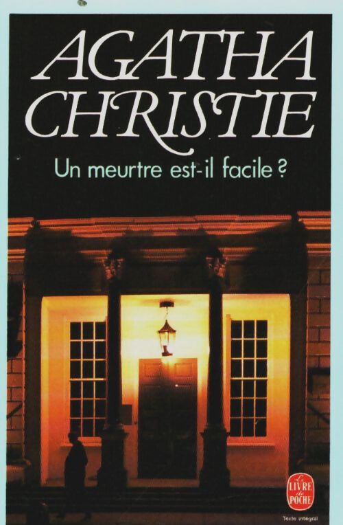 Livrenpoche : Un meurtre est-il facile ? - Agatha Christie - Livre