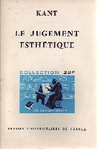 Livrenpoche : Le jugement esthétique - Emmanuel Kant - Livre