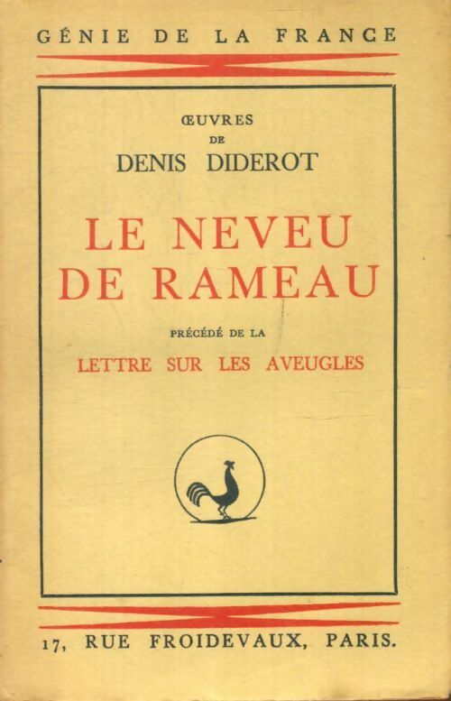 Livrenpoche : Le neveu de Rameau - Denis Diderot - Livre