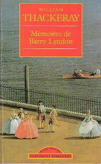 Barry Lyndon - William Makepeace Thackeray - Livre