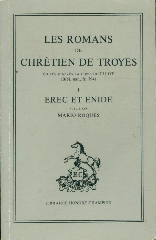 Livrenpoche : Erec et Enide - Chrétien de Troyes - Livre