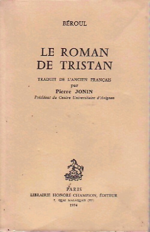 Livrenpoche : Le roman de Tristan - Béroul - Livre