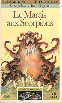 Livrenpoche : Défis fantastiques Tome VIII : Le marais aux scorpions - Steve Jackson, Ian Livingstone - Livre