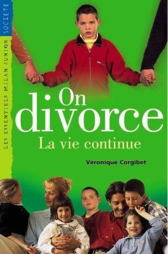 On divorce - Véronique Corgibet -  Les Essentiels Milan Junior - Livre