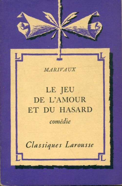 Livrenpoche : Le jeu de l'amour et du hasard - Marivaux - Livre