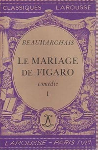 Livrenpoche : Le mariage de Figaro Tome I - Beaumarchais - Livre