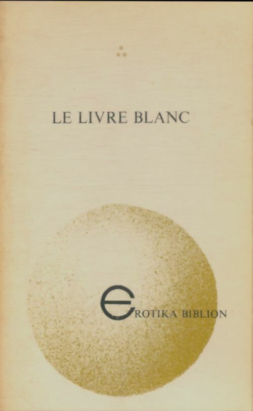 Livrenpoche : Le livre blanc - Inconnu - Livre