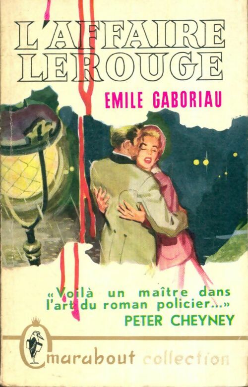 Livrenpoche : L'affaire Lerouge - Emile Gaboriau - Livre