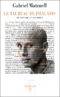 Le taureau de Phalaris - Gabriel Matzneff - Livre