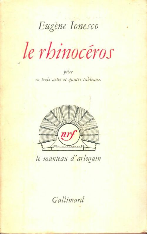Livrenpoche : Rhinocéros - Eugène Ionesco - Livre