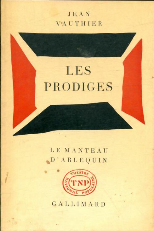 Livrenpoche : Les prodiges - Jean Vauthier - Livre