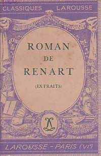 Livrenpoche : Le roman de Renart (extraits) - Inconnu - Livre