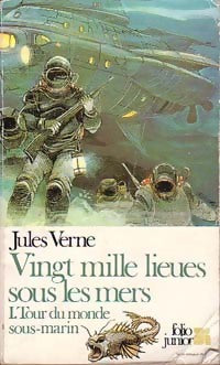 Livrenpoche : 20 000 lieues sous les mers Tome I : Tour du monde sous-marin - Jules Verne - Livre