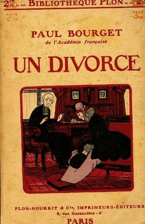 Livrenpoche : Un divorce - Paul Bourget - Livre