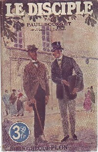Livrenpoche : Le disciple - Paul Bourget - Livre