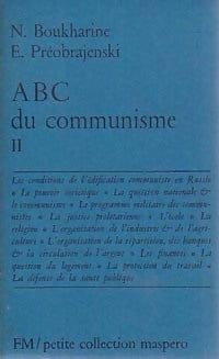 Livrenpoche : ABC du communisme Tome II - N. Boukhraine, E. Préobrajensky - Livre