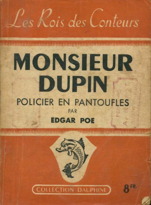 Livrenpoche : Monsieur Dupin - Edgar Allan Poe - Livre