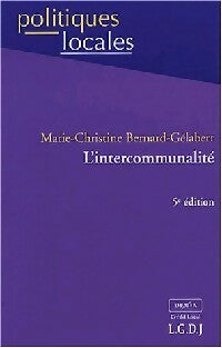 Livrenpoche : L'intercommunalité - Marie-Christine Bernard-Gélabert - Livre